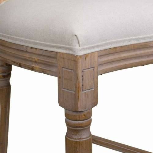 Tabure Alexandra House Living Krema Guma Drvo 46 x 116 x 52 cm Cijena