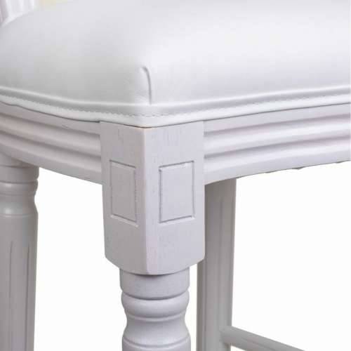 Tabure Alexandra House Living Bijela Poliuretan 46 x 116 x 52 cm Cijena