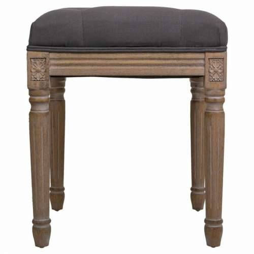 Stolac Alexandra House Living Siva Guma Drvo 41 x 48 x 41 cm Cijena