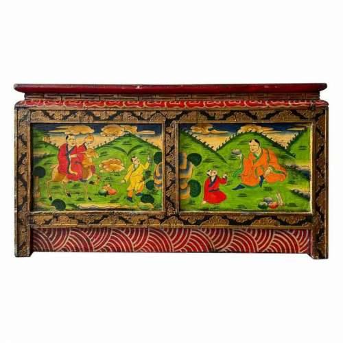 Višenamjenska komoda Alexandra House Living Crvena Drvo Brijestovina 38 x 43 x 78 cm Cijena