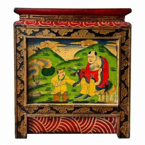 Višenamjenska komoda Alexandra House Living Crvena Drvo Brijestovina 38 x 43 x 78 cm Cijena