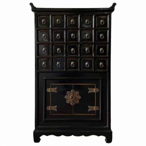 Ormarić za hodnik Alexandra House Living Crna Drvo Brijestovina 32 x 98 x 55 cm Cijena