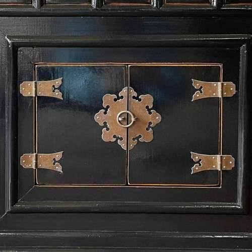 Ormarić za hodnik Alexandra House Living Crna Drvo Brijestovina 32 x 98 x 55 cm Cijena