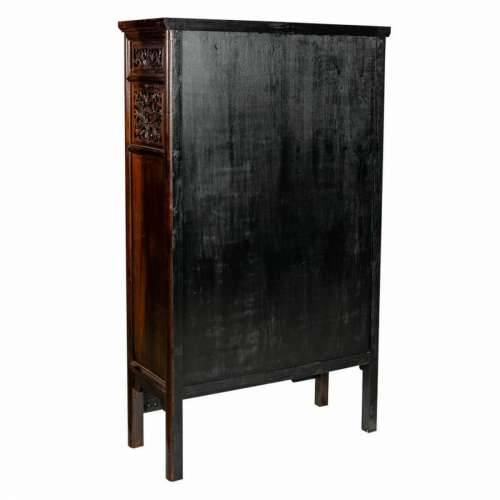 Ormarić Alexandra House Living Smeđa Drvo Brijestovina 40 x 160 x 95 cm Orijentalno 2 Police Cijena
