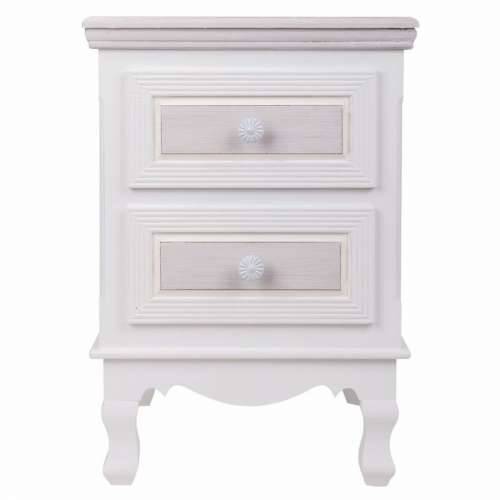 Noćni ormarić Alexandra House Living Bijela 33 x 53 x 37 cm Cijena