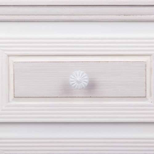 Noćni ormarić Alexandra House Living Bijela 33 x 53 x 37 cm Cijena