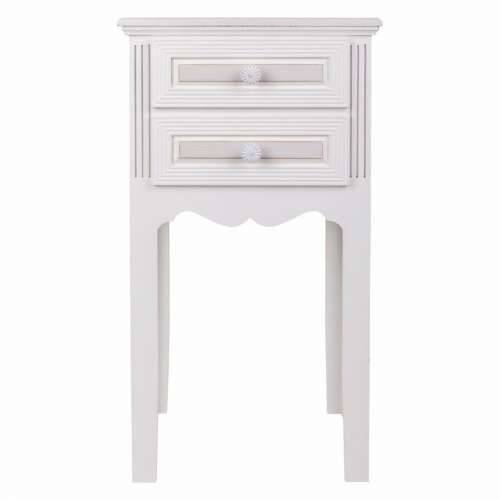 Noćni ormarić Alexandra House Living Bijela 28 x 69 x 38 cm Cijena