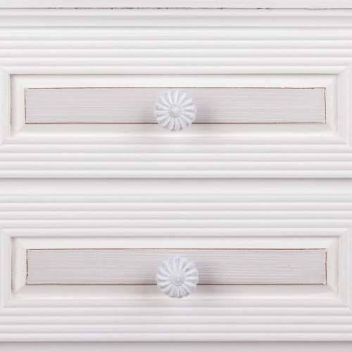 Noćni ormarić Alexandra House Living Bijela 28 x 69 x 38 cm Cijena