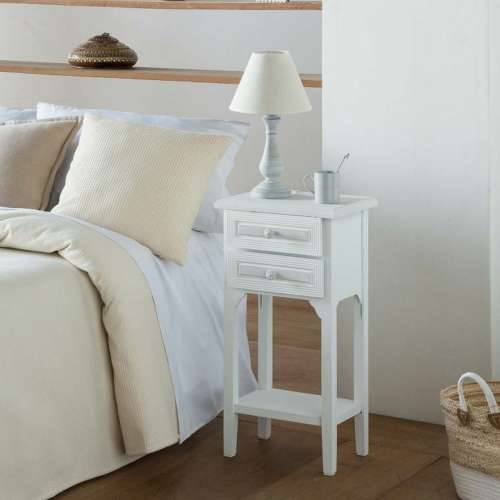 Noćni ormarić Alexandra House Living Bijela 26 x 69 x 37 cm Cijena