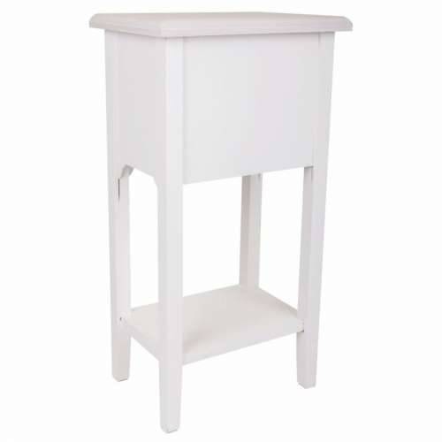 Noćni ormarić Alexandra House Living Bijela 26 x 69 x 37 cm Cijena