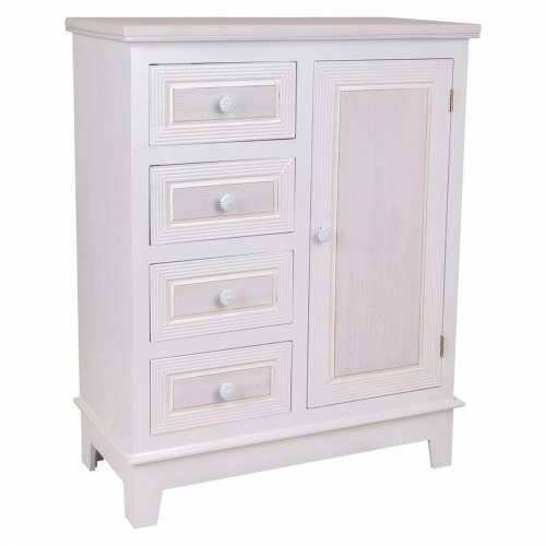 Ormarić s ladice Alexandra House Living Bijela 32 x 84 x 66 cm Cijena