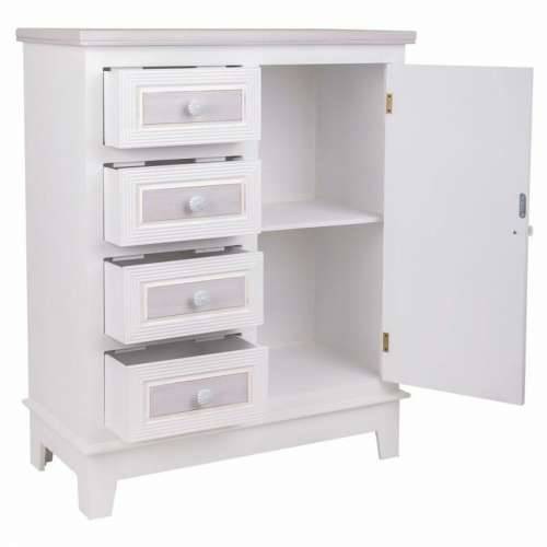 Ormarić s ladice Alexandra House Living Bijela 32 x 84 x 66 cm Cijena
