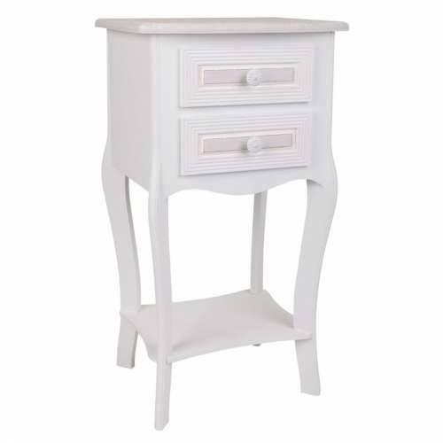 Noćni ormarić Alexandra House Living Bijela 31 x 71 x 38 cm Cijena