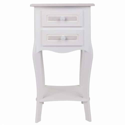 Noćni ormarić Alexandra House Living Bijela 31 x 71 x 38 cm Cijena