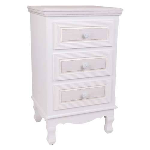 Noćni ormarić Alexandra House Living Bijela 33 x 68 x 41 cm Cijena