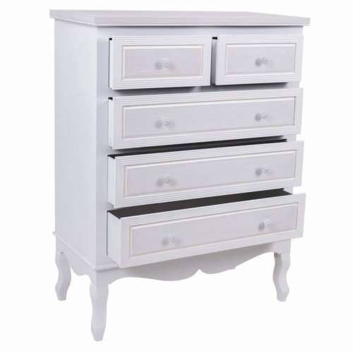 Komoda Alexandra House Living Bijela Drvo MDF 40 x 105 x 80 cm Cijena