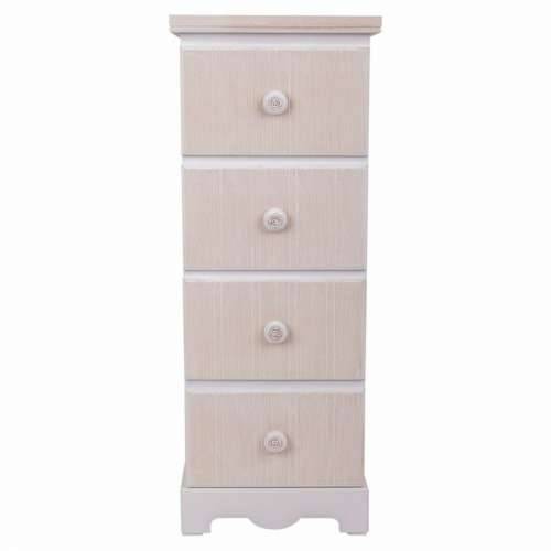 Ormarić s ladicama Alexandra House Living Bijela Drvo MDF 26 x 80 x 31 cm Cijena
