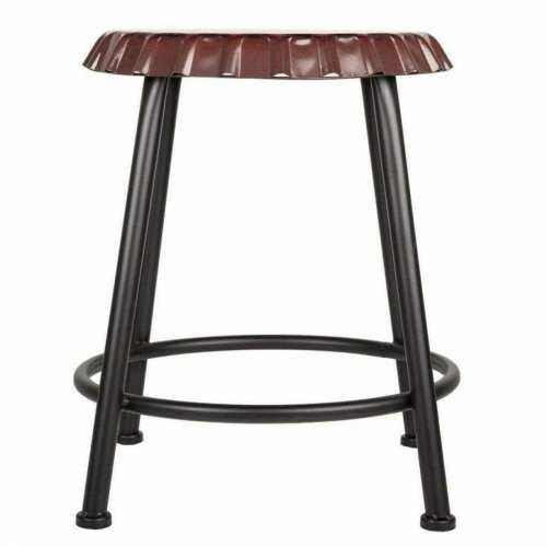 Tabure Alexandra House Living Crna Željezo 35 x 46 x 35 cm Cijena