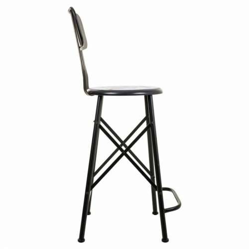 Tabure Alexandra House Living Crna Željezo 40 x 100 x 46 cm Cijena
