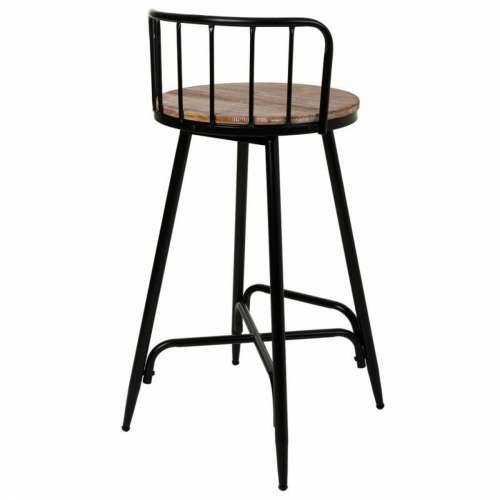 Tabure Alexandra House Living Smeđa Željezo Jelovina 41 x 88 x 41 cm Cijena