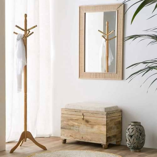 Stolac Alexandra House Living Bijela Prirodno Drvo Manga Drvo MDF 40 x 47 x 72 cm Cijena
