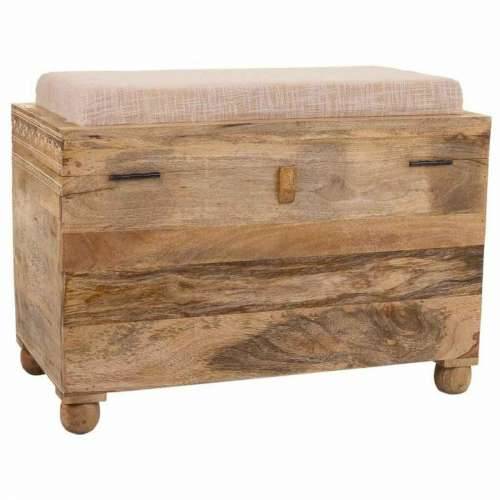 Stolac Alexandra House Living Bijela Prirodno Drvo Manga Drvo MDF 40 x 47 x 72 cm Cijena