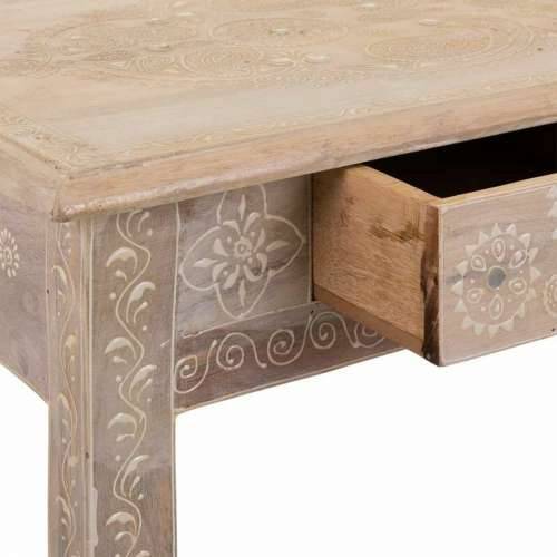 Ormarić s ladice Alexandra House Living Bijela Prirodno 40 x 76 x 135 cm Cijena