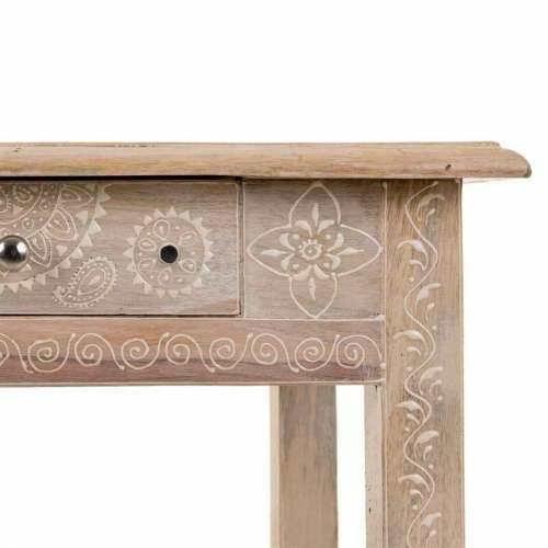 Ormarić s ladice Alexandra House Living Bijela Prirodno 40 x 76 x 135 cm Cijena