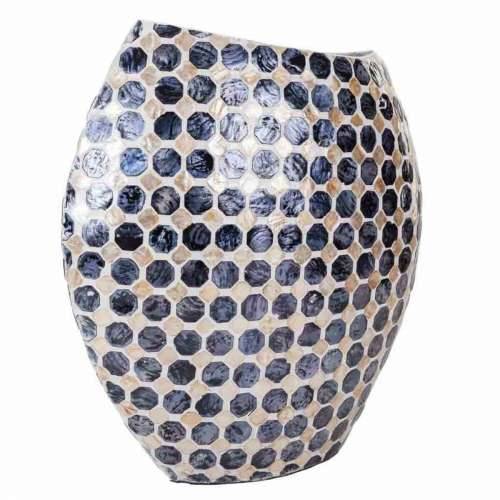 Vrč Alexandra House Living Siva Krema Papir Sedef Kapiz 14 x 35 x 33 cm Cijena