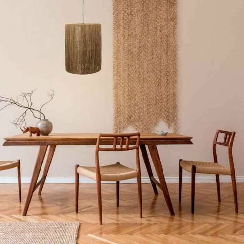 Stropna svjetiljka Alexandra House Living Prirodno Juta 35 x 45 x 35 cm Cijena