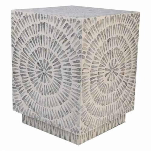 Tabure Alexandra House Living Siva Drvo MDF 35 x 45 x 35 cm Cijena