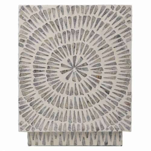 Tabure Alexandra House Living Siva Drvo MDF 35 x 45 x 35 cm Cijena