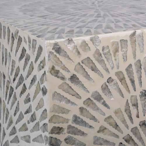 Tabure Alexandra House Living Siva Drvo MDF 35 x 45 x 35 cm Cijena