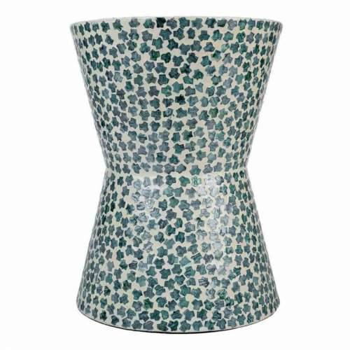 Tabure Alexandra House Living Plava Drvo MDF 35 x 50 x 35 cm Cijena