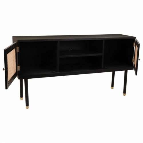 Ormarić za hodnik Alexandra House Living Crna borovina Drvo MDF 38 x 81 x 152 cm Cijena