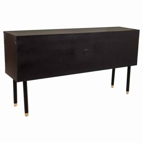 Ormarić za hodnik Alexandra House Living Crna borovina Drvo MDF 38 x 81 x 152 cm Cijena