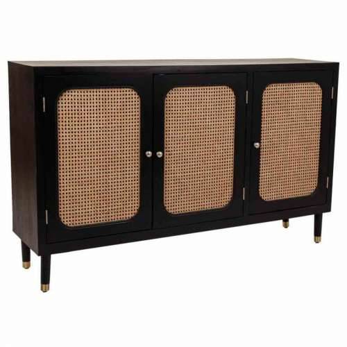 Ormarić za hodnik Alexandra House Living Crna borovina Drvo MDF 38 x 91 x 152 cm Cijena