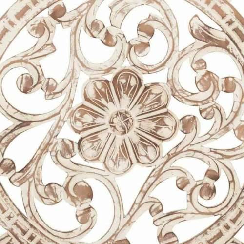 Zidni Ukras Alexandra House Living Smeđa Drvo MDF 2 x 90 x 90 cm Cijena