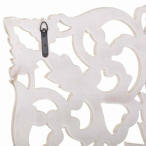 Zidni Ukras Alexandra House Living Bijela Drvo MDF 2 x 90 x 90 cm Cijena