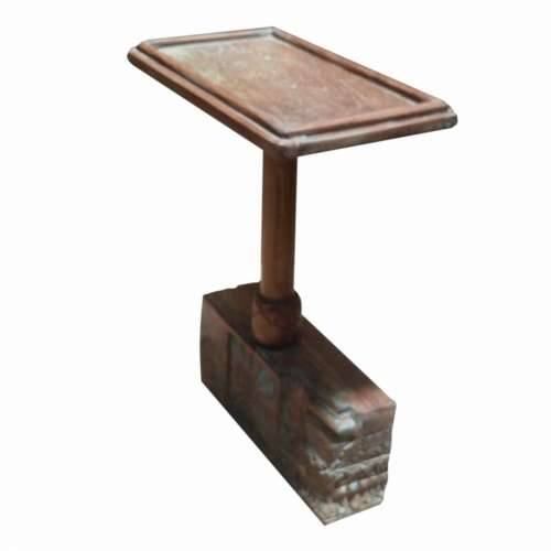 Pomoćni stolić Alexandra House Living Smeđa Reciklirano Drvo 23 x 49 x 46 cm Cijena