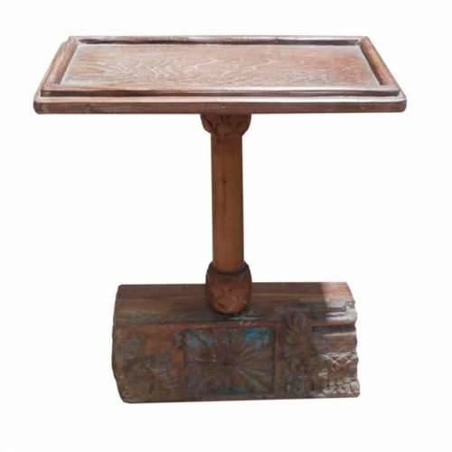 Pomoćni stolić Alexandra House Living Smeđa Reciklirano Drvo 23 x 49 x 46 cm Cijena
