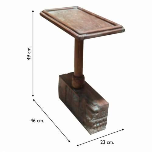 Pomoćni stolić Alexandra House Living Smeđa Reciklirano Drvo 23 x 49 x 46 cm Cijena