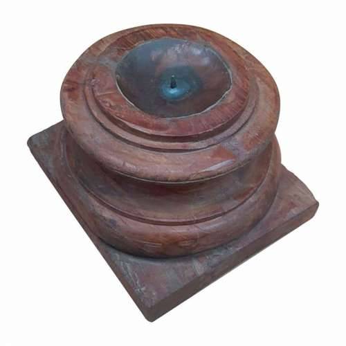 Svijećnjak Alexandra House Living Smeđa Reciklirano Drvo 26 x 23 x 26 cm Cijena