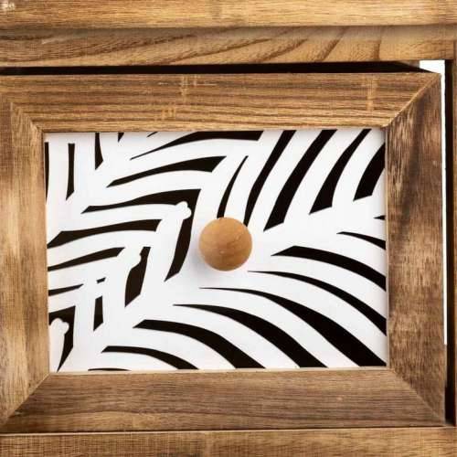 Ormarić s ladicama Alexandra House Living Smeđa Drvo Paulovnija 32 x 63 x 26 cm Cijena