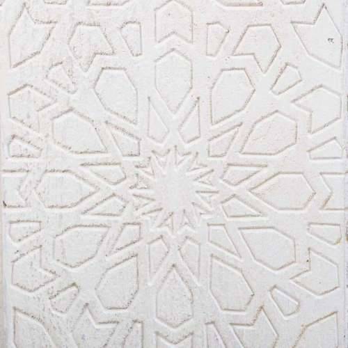 Tabure Alexandra House Living Bijela Drvo Manga 46 x 41 x 46 cm Cijena