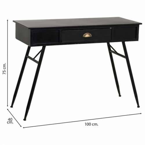 Ormarić s ladice Alexandra House Living Crna 40 x 75 x 100 cm Cijena