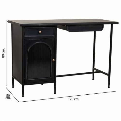 Pisaći stol Alexandra House Living Crna 50 x 80 x 120 cm Cijena