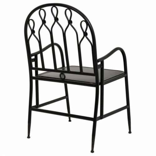 Blagavaonska stolica Alexandra House Living Crna 56 x 96 x 55 cm Cijena