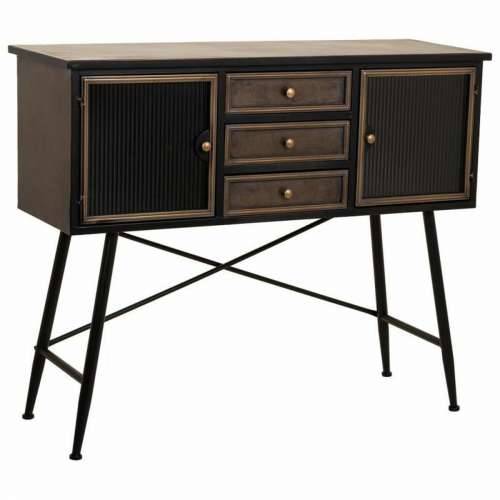 Ormarić za hodnik Alexandra House Living Smeđa Metal 42 x 100 x 122 cm Cijena