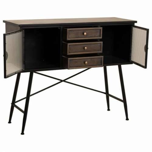 Ormarić za hodnik Alexandra House Living Smeđa Metal 42 x 100 x 122 cm Cijena